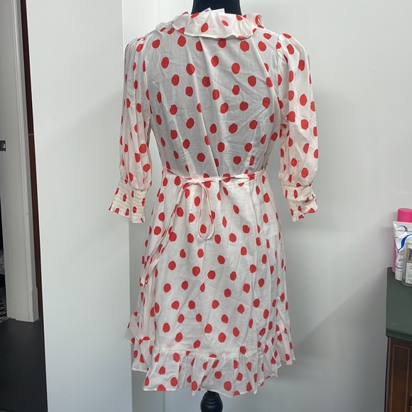 Rixo for Target red Polka Dot Dress XS - Picture 3 of 4